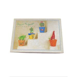 Vintage Anne Geddes Down In The Garden Collection 8 Blank Cards With Envelope